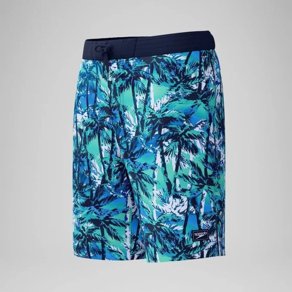 Speedo Tropical Bondi Basin Palm Print Drawstring 9